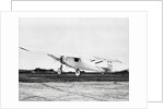 View of Charles Lindberg's Airplane Taking Off by Anonymous
