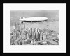 Hindenburg Flying over Lower Manhattan by Anonymous
