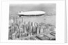 Hindenburg Flying over Lower Manhattan by Anonymous