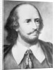Illustrated Portrait of William Shakespeare by Anonymous