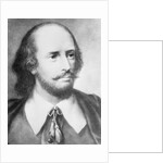 Illustrated Portrait of William Shakespeare by Anonymous