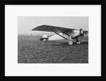 View of Charles Lindbergh's Airplane The "Spirit of St. Louis" by Anonymous