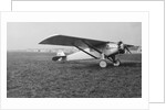 View of Charles Lindbergh's Airplane The "Spirit of St. Louis" by Anonymous