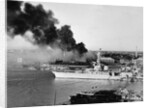 Large Ship on Shanghai Coast by Anonymous
