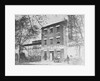 Men Outside Exterior of Civil War Slave Holding Station by Anonymous