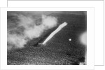 Plane Crop-Dusting a Field by Anonymous
