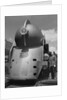 Inventor Standing by His Train Model by Anonymous