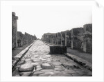 View of Pompeii Street by Anonymous