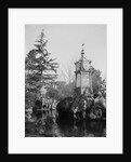 Old Roman Water Clock on Pincio Hill by Anonymous