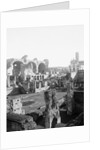 View of Basilica of Constantine Ruins by Anonymous