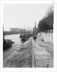 Porto de Ripa Grande on Tiber River by Anonymous