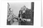 View of Canal and School in Venice. by Anonymous