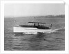 View of Charles Lindbergh Honeymoon Yacht Mouette by Anonymous