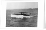 View of Charles Lindbergh Honeymoon Yacht Mouette by Anonymous