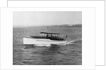 View of Charles Lindbergh Honeymoon Yacht Mouette by Anonymous