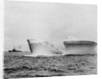Ship Sailing Past an Iceberg by Anonymous