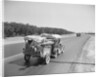 Truck Going down Highway by Anonymous