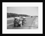 Truck Going down Highway by Anonymous