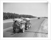 Truck Going down Highway by Anonymous