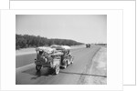 Truck Going down Highway by Anonymous