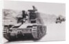 Italian Tanks Traveling over Somaliland Terrain by Anonymous