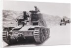 Italian Tanks Traveling over Somaliland Terrain by Anonymous