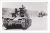 Italian Tanks Traveling over Somaliland Terrain by Anonymous