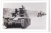 Italian Tanks Traveling over Somaliland Terrain by Anonymous