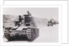 Italian Tanks Traveling over Somaliland Terrain by Anonymous