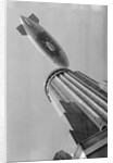 View of Blimp in Sky by Anonymous