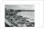 Aerial view of Bund in Shanghai by Anonymous