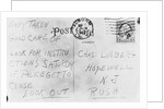 Postcard Evidence in Lindbergh Trial by Anonymous