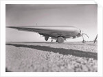 Flying Wing Aircraft on Test Flight by Anonymous