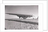 Flying Wing Aircraft on Test Flight by Anonymous