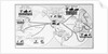 Map of U.S. Aid Routes by Anonymous