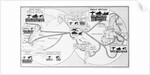 Map of U.S. Aid Routes by Anonymous