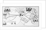 Map of U.S. Aid Routes by Anonymous