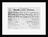 New York Herald Tribune Headlines Japan Declaring War by Anonymous