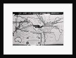 Map of American Routes by Anonymous