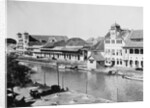 Distant View of Port in Batavia by Anonymous