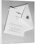 View of a Christmas Card by Anonymous