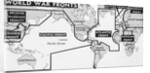 Map of British-U.S. Fronts by Anonymous