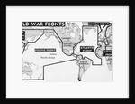 Map of British-U.S. Fronts by Anonymous
