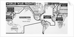 Map of British-U.S. Fronts by Anonymous