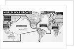 Map of British-U.S. Fronts by Anonymous