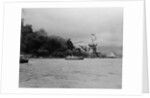 U.S.S. Arizona Burning by Anonymous