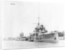 Battleships in Harbor by Anonymous