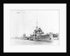 Battleships in Harbor by Anonymous
