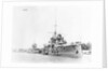 Battleships in Harbor by Anonymous