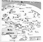 Map of Islands Between Hawaii and China by Anonymous